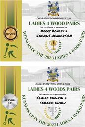 Ladies Pairs